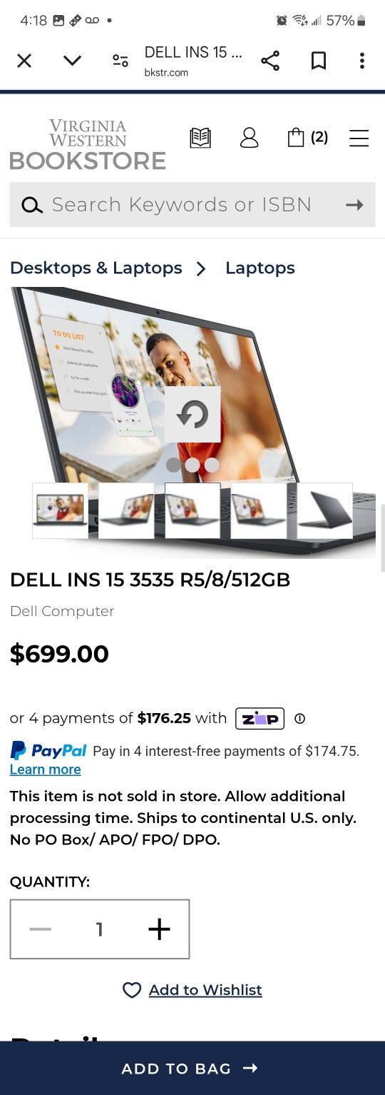 Dell Inspirion 15
