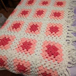 55"x90" Beautiful New Handmade Throw