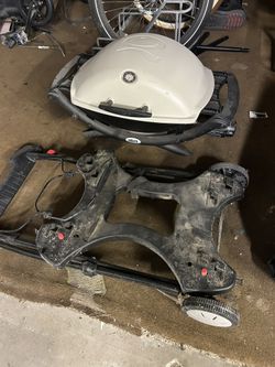 Webber Portable Grill And Stand