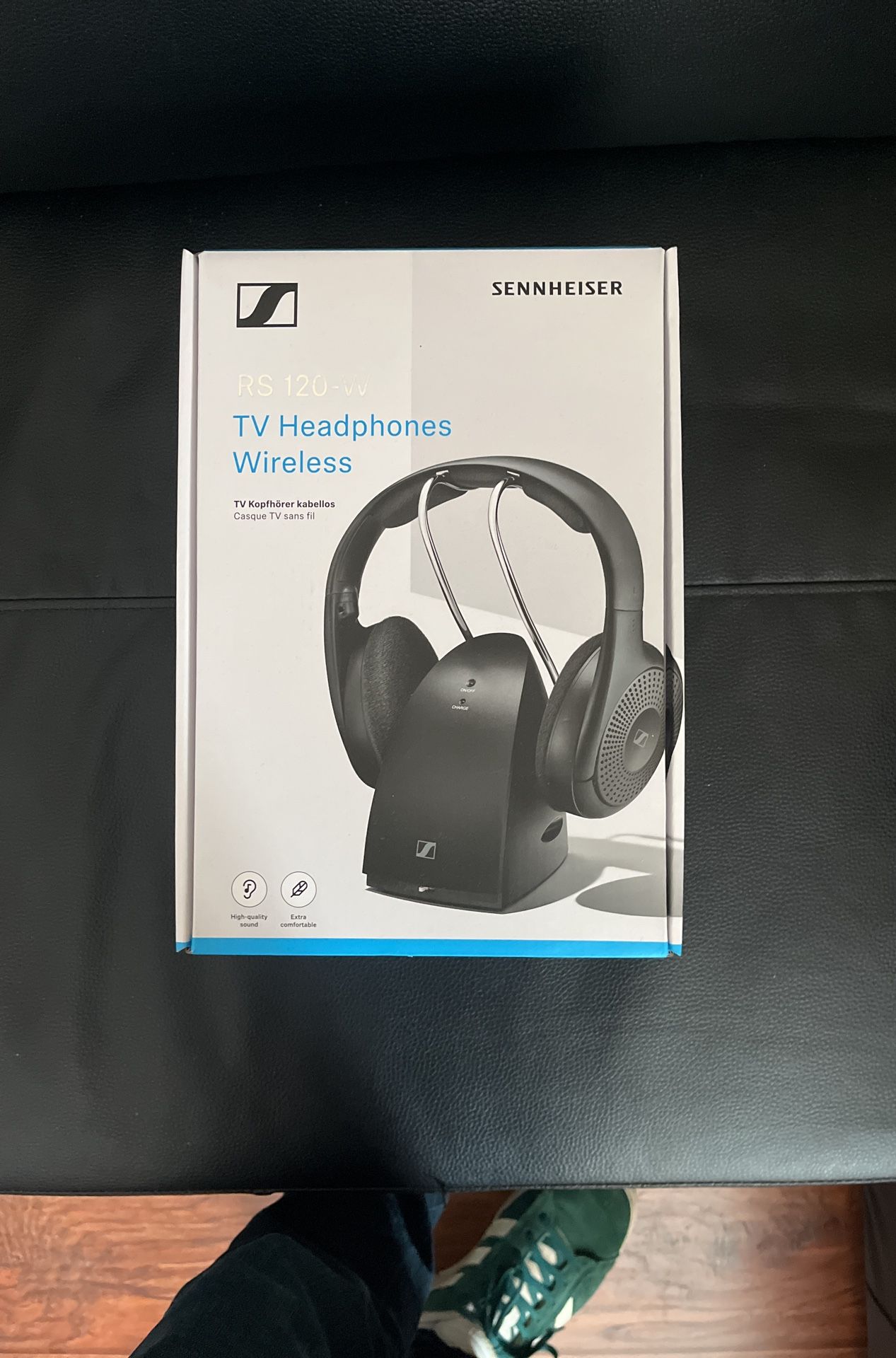 On Ear Wireless Headphones , Headset Senheuser, RS 120-W.