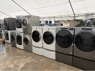 Washers and dryers