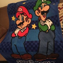 Super Mario Blanket. 