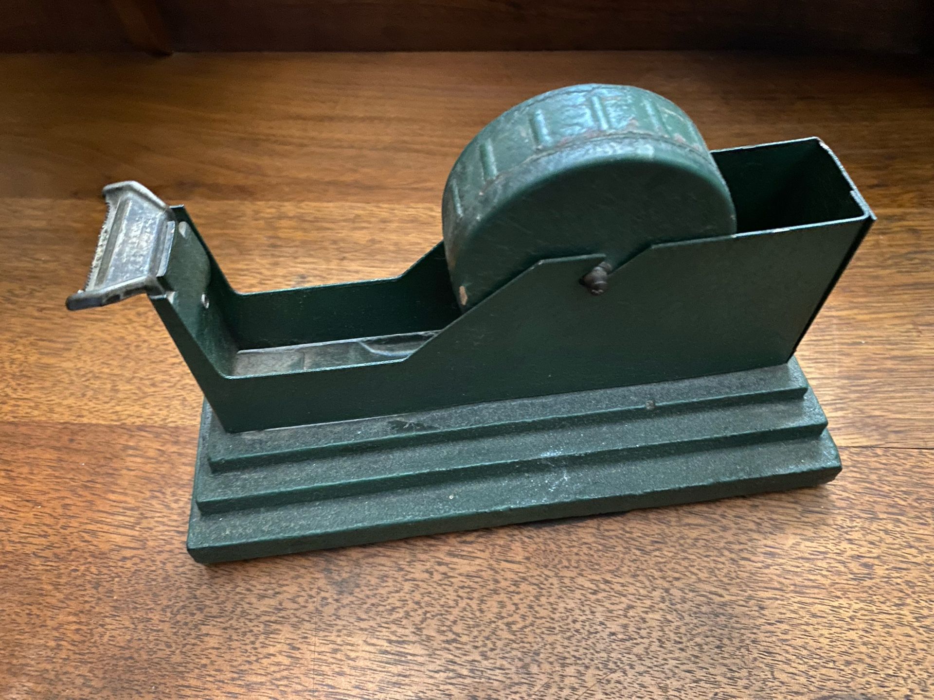 Antique Tape Dispenser Or Bookend $10