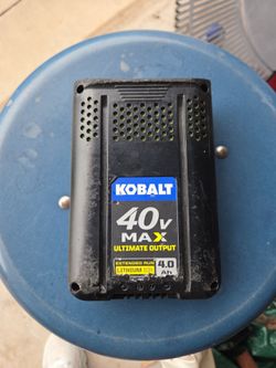 Kobalt 40V Max Battery