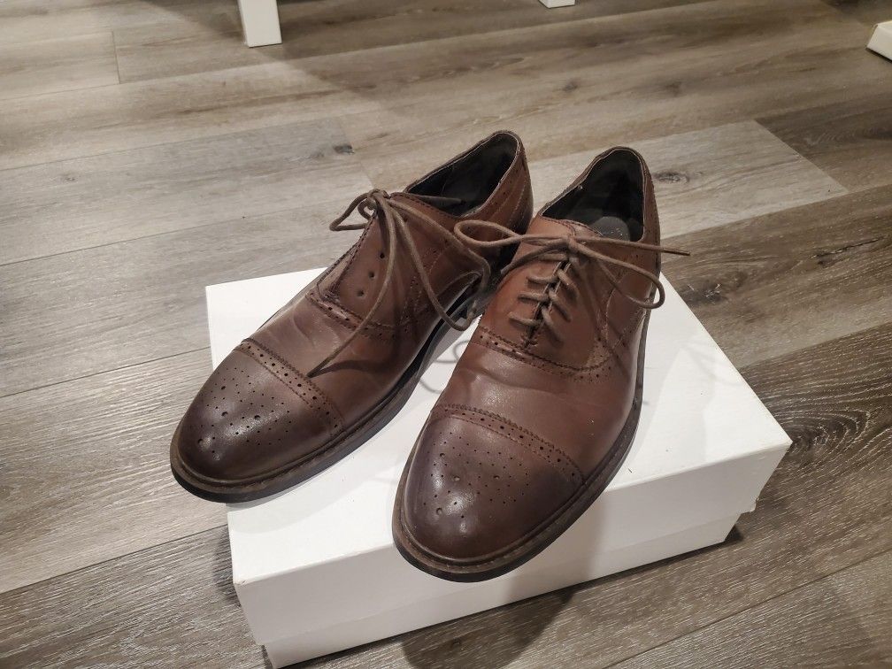 Leather Shoes PERRY ELLIS - www.confineg.com