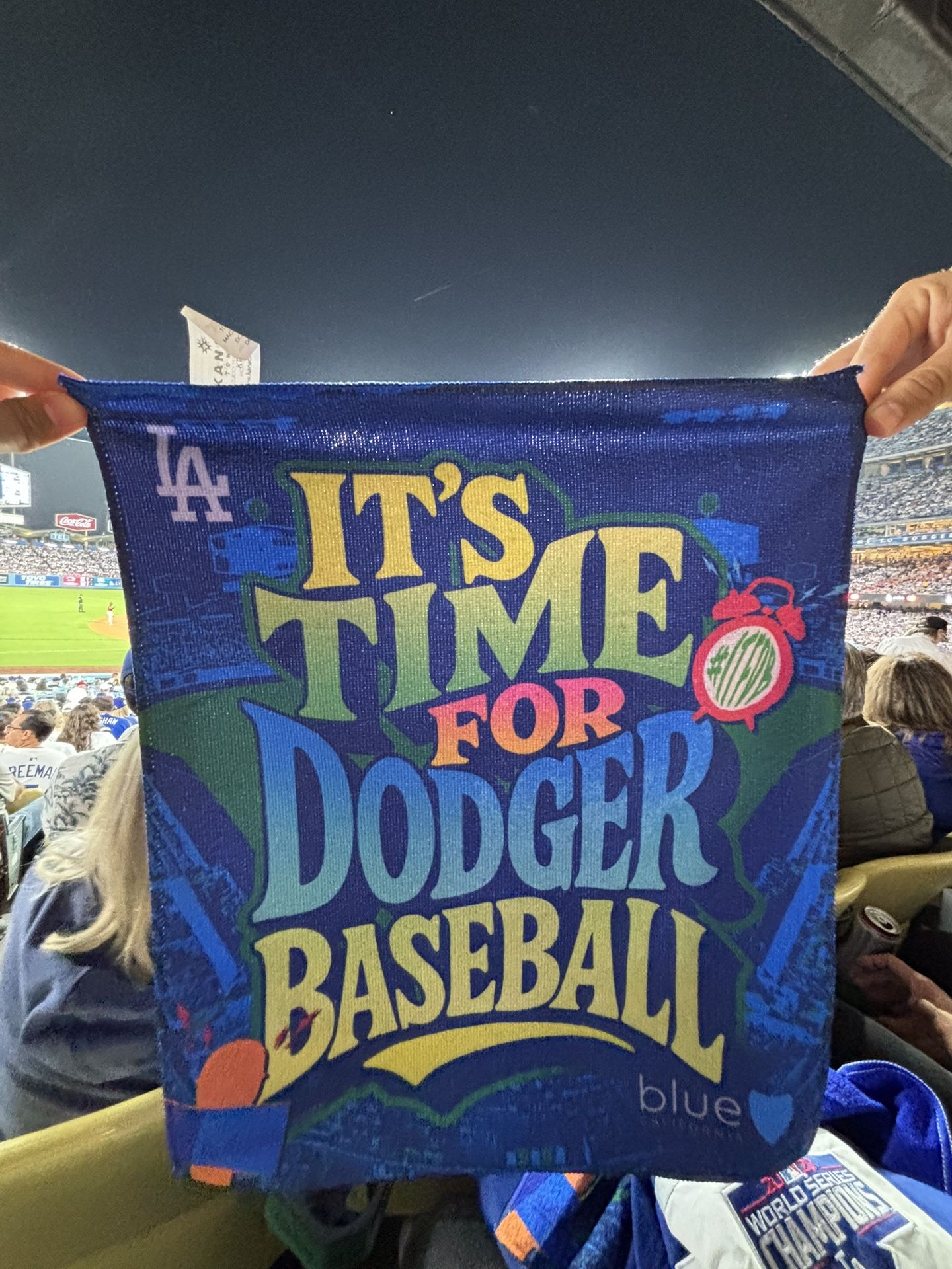 Dodgers Rally Towel