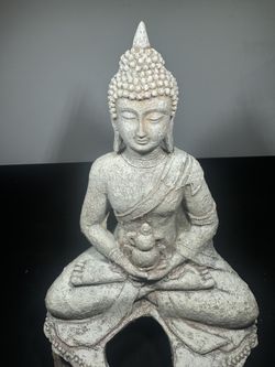 Penn-Plax Sitting Buddha Aquarium Decor