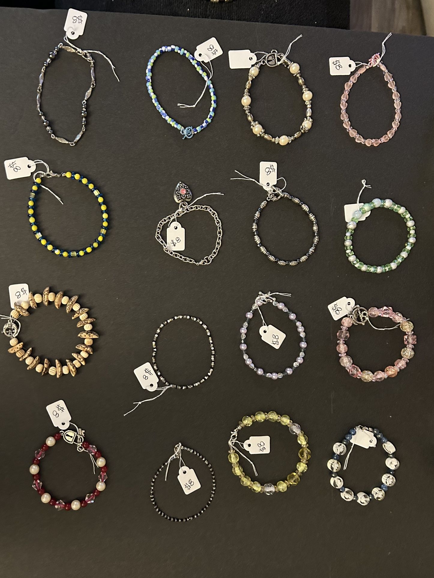 Bracelets  5.00 Each