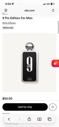 9pm Eau de parfum cologne