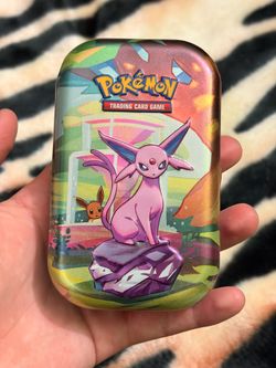 Prismatic Evolutions Espeon Tin - EMPTY
