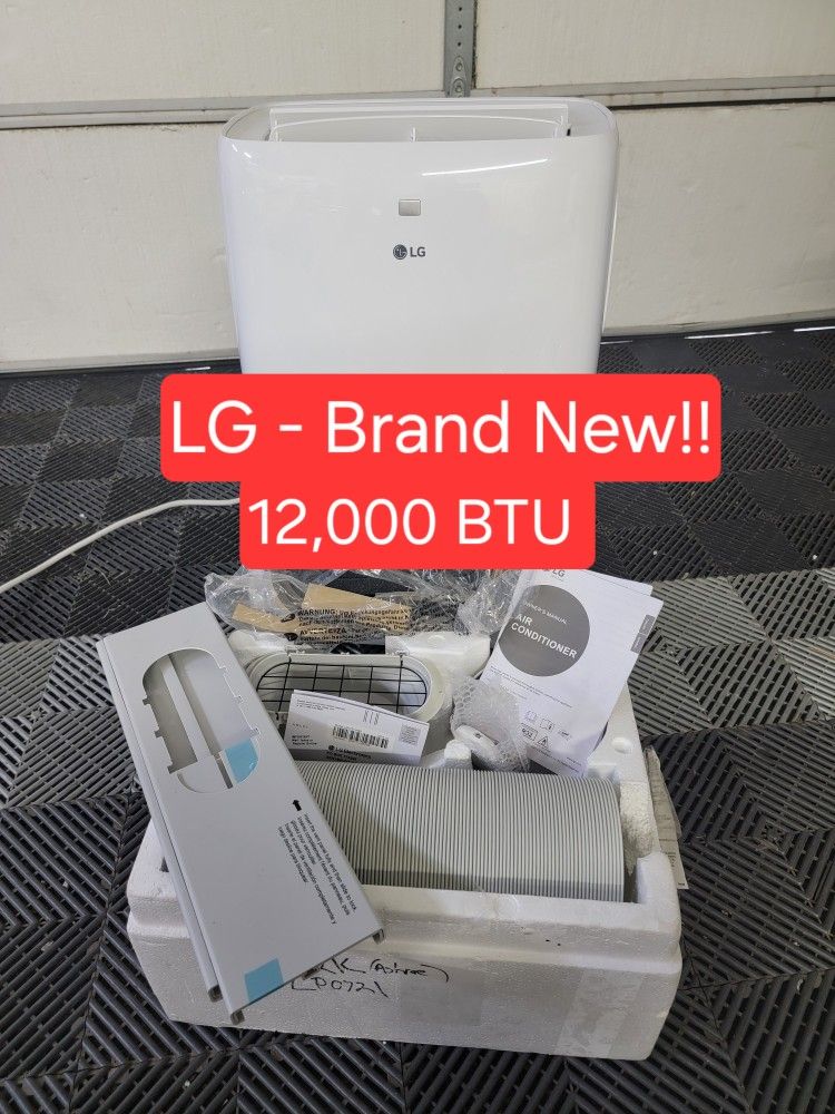 New! LG 12,000 BTU Portable Air Conditioner AC 