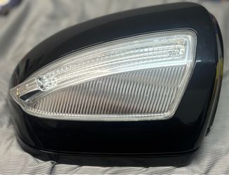 2009 2010 Mercedes-Benz ML350 Left Driver Side Mirror Cover ONLY Deep Black