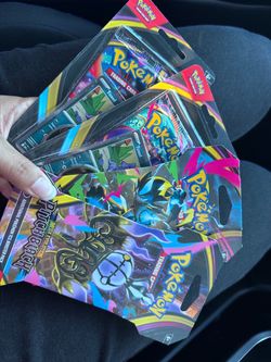 Pokémon TCG Blister Packs Lot of 3