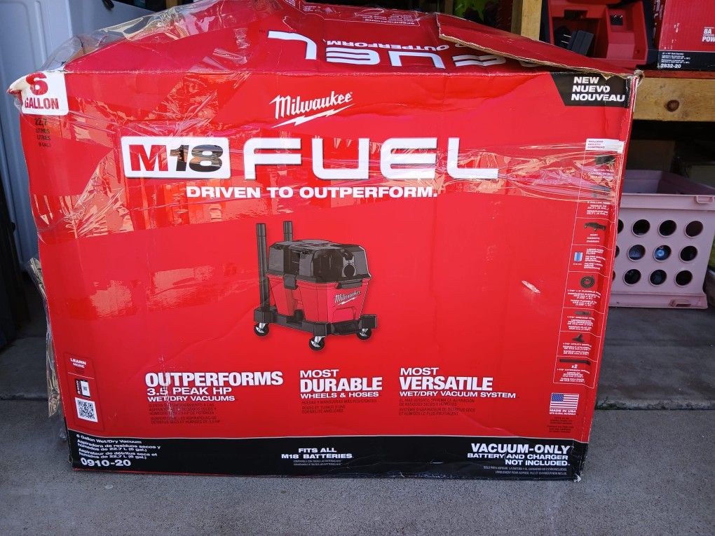 Vacuum Milwaukee Tool Only