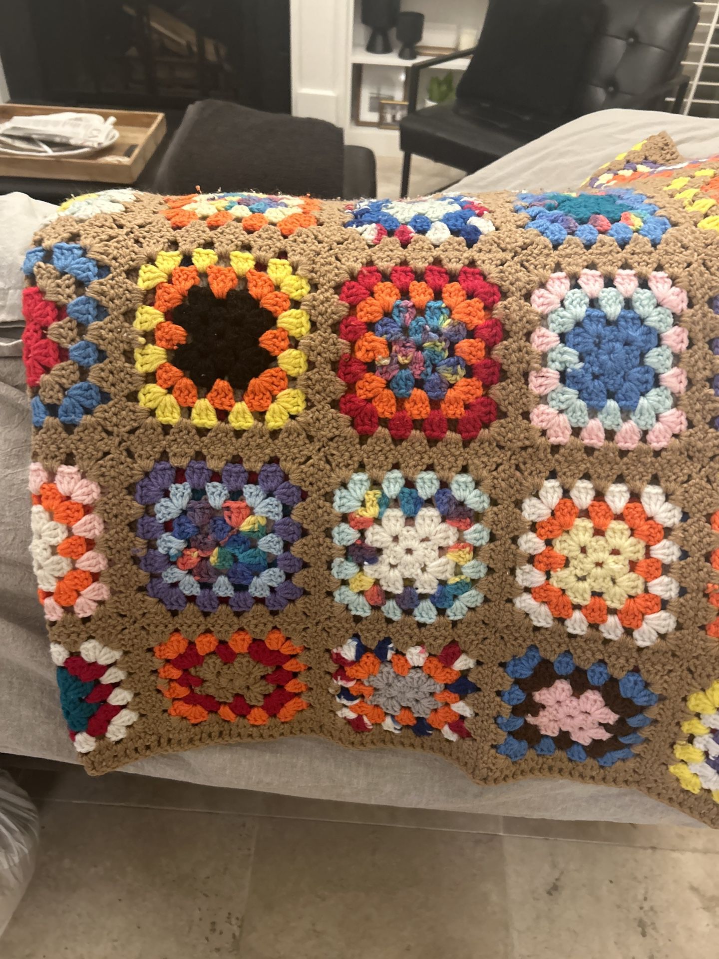 Vintage Crochet Blanket