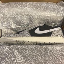 Jorden 1 Low Black Cements 