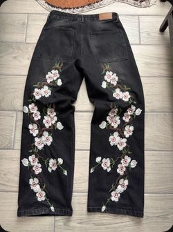 simbol flower jeans