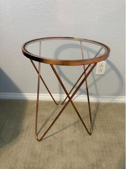 Copper Side Table