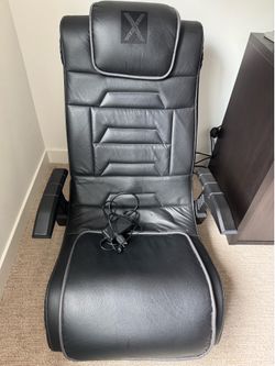 X Rocker Pro Series H3 Wireless Gaming Floor Rocker, Black.