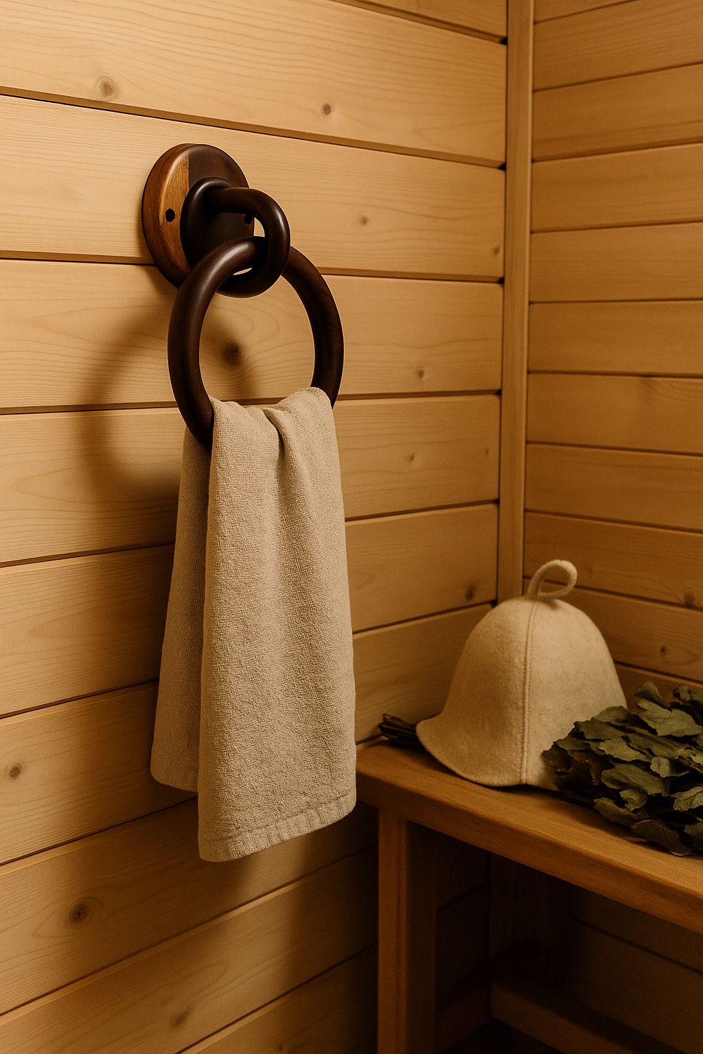 Wooden Decorative Ring Holders (Set of 2)