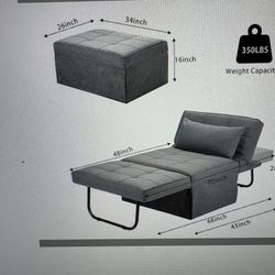 Ottoman Sleeper Bed
