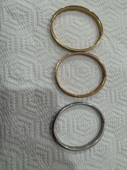 Three bracelets