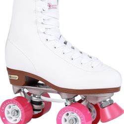 Chicago Women's Roller Skates

Designed for great fit and support, these women's quad skates feature a lightweight chassis and fully lasted Size 7⁹