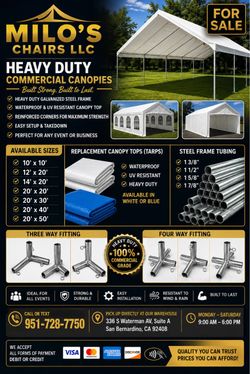 Heavy Duty Commercial Canopy Tent