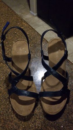 Navy Blue Women's Wedges