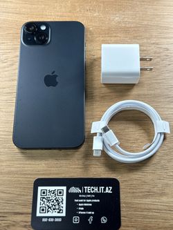 📱 iPhone 15 Plus | 128GB | Black | T-Mobile/Metro PCS Only