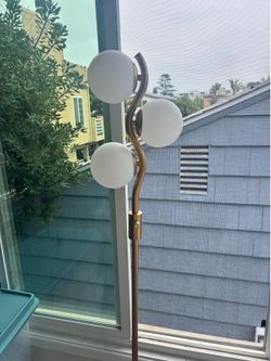 Standing Gold Lamp