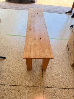 Free pine table / bench