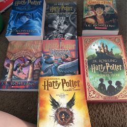 7 HARRY POTTER BOOKS