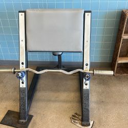 Preacher Curl Rack