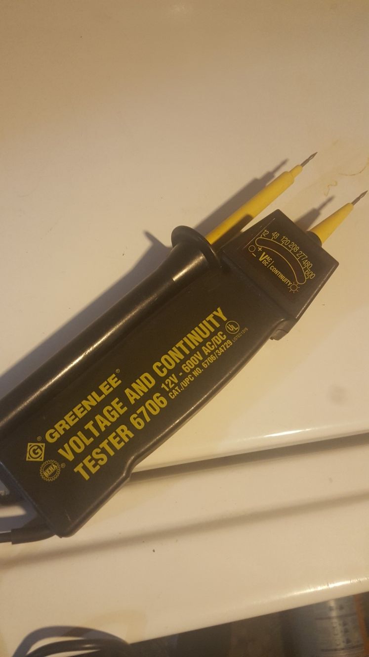 Greenlee voltage and continuity tester 6706