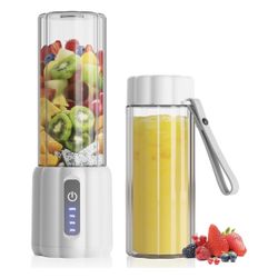 Portable Blender, Small Smoothie & Shake Maker with LED Display, 17 oz (500ml)