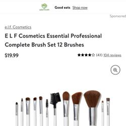 New E.L.F professional complete set of 12