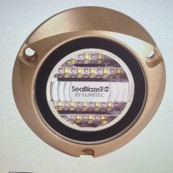 Lumitec SeaBlazeX2 LED  6000 Lumens Underwater Light - Dual Color - White/Blue - 101516