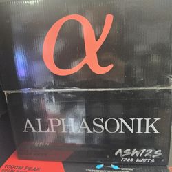 AlphaSonik 12” Slim Sub