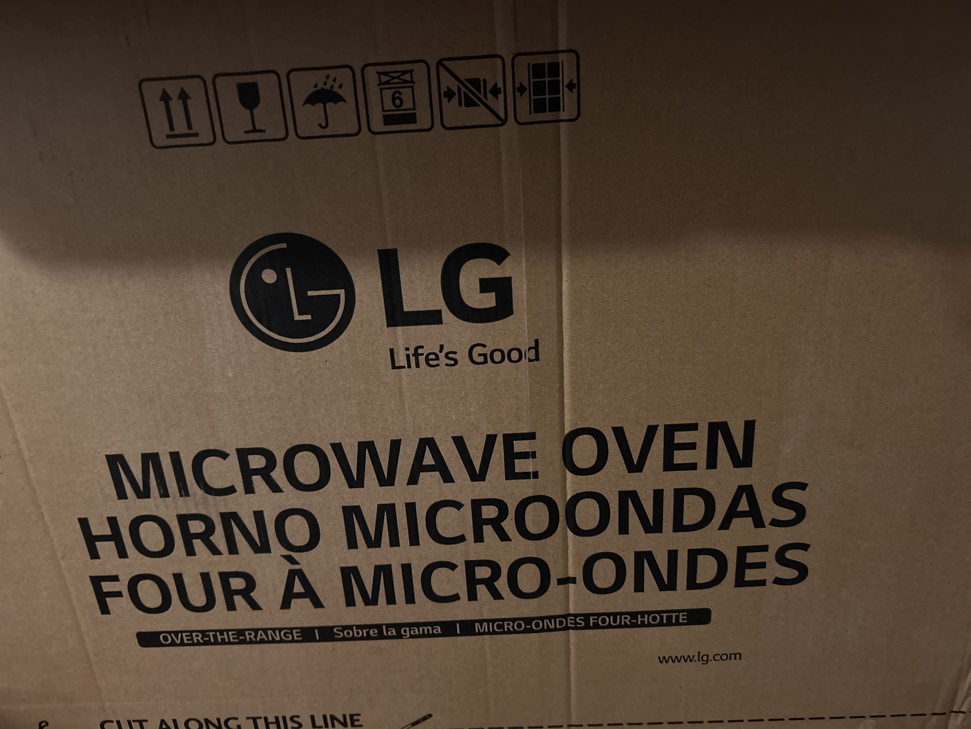Microwave New Lg