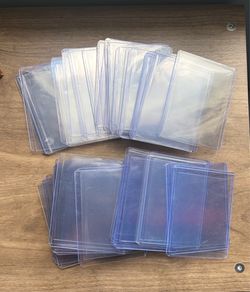 50 Sports / Pokémon card Top loaders with Penny Sleeves