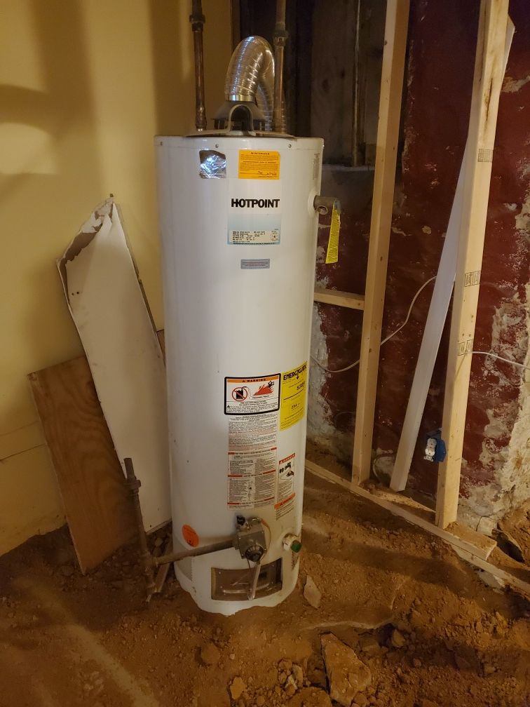 Gas 40 gal water heater