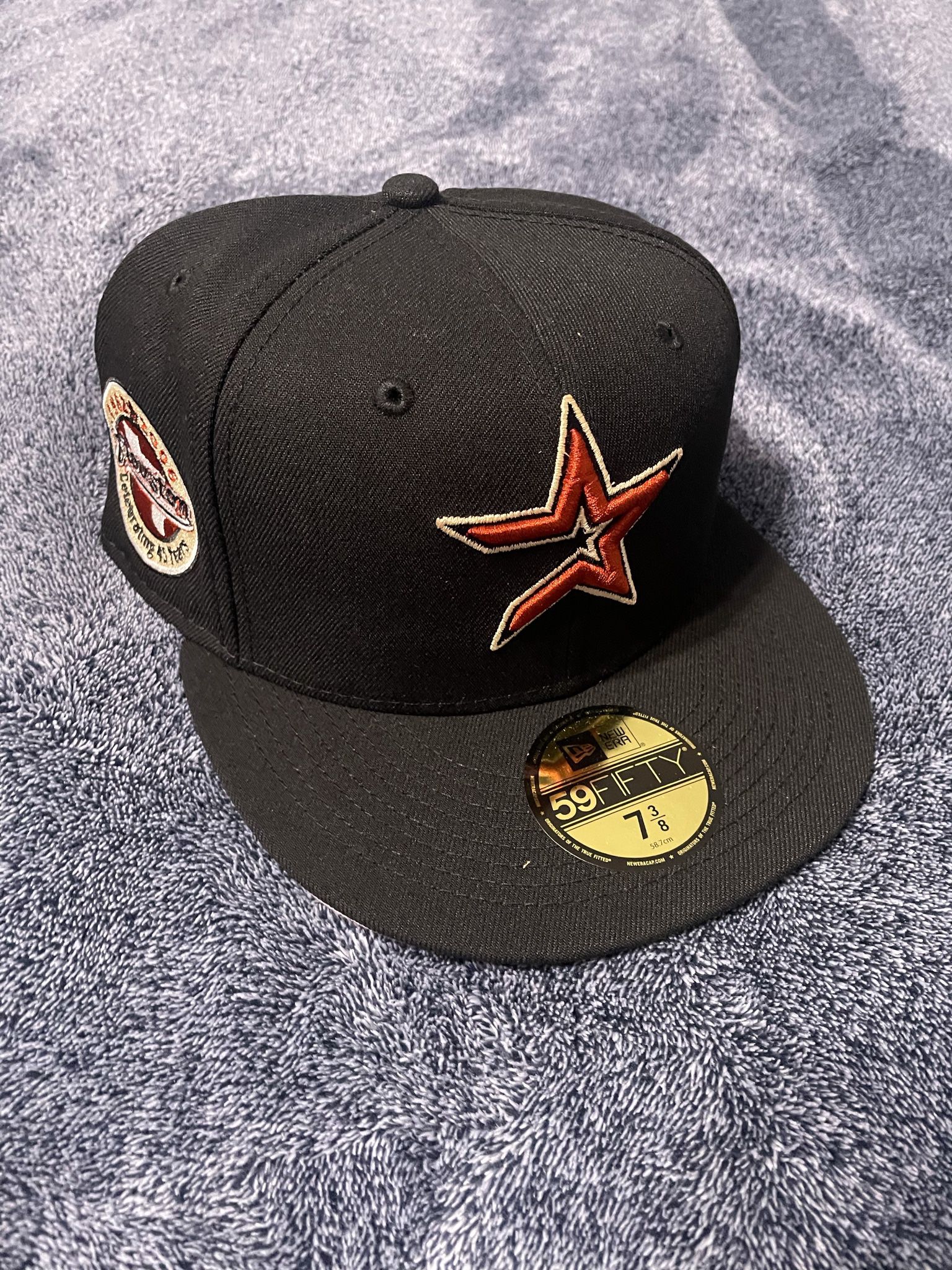Houston Astros Pink Bottom Hat Size 7 3/8
