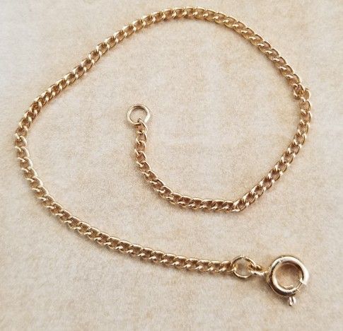 Gold Plated Link Bracelet