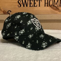 New Era Women Adjustable Floral Raider Hat