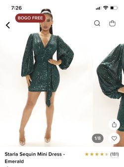 $20- Fashion Nova Sequin dress