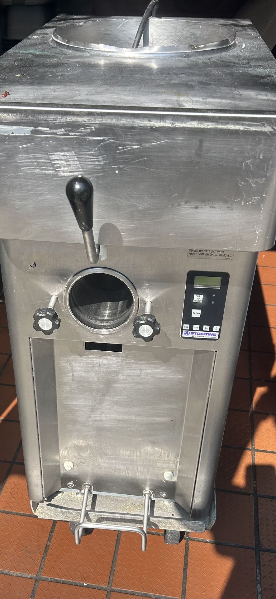 Soft Serve Ice Cream Machine