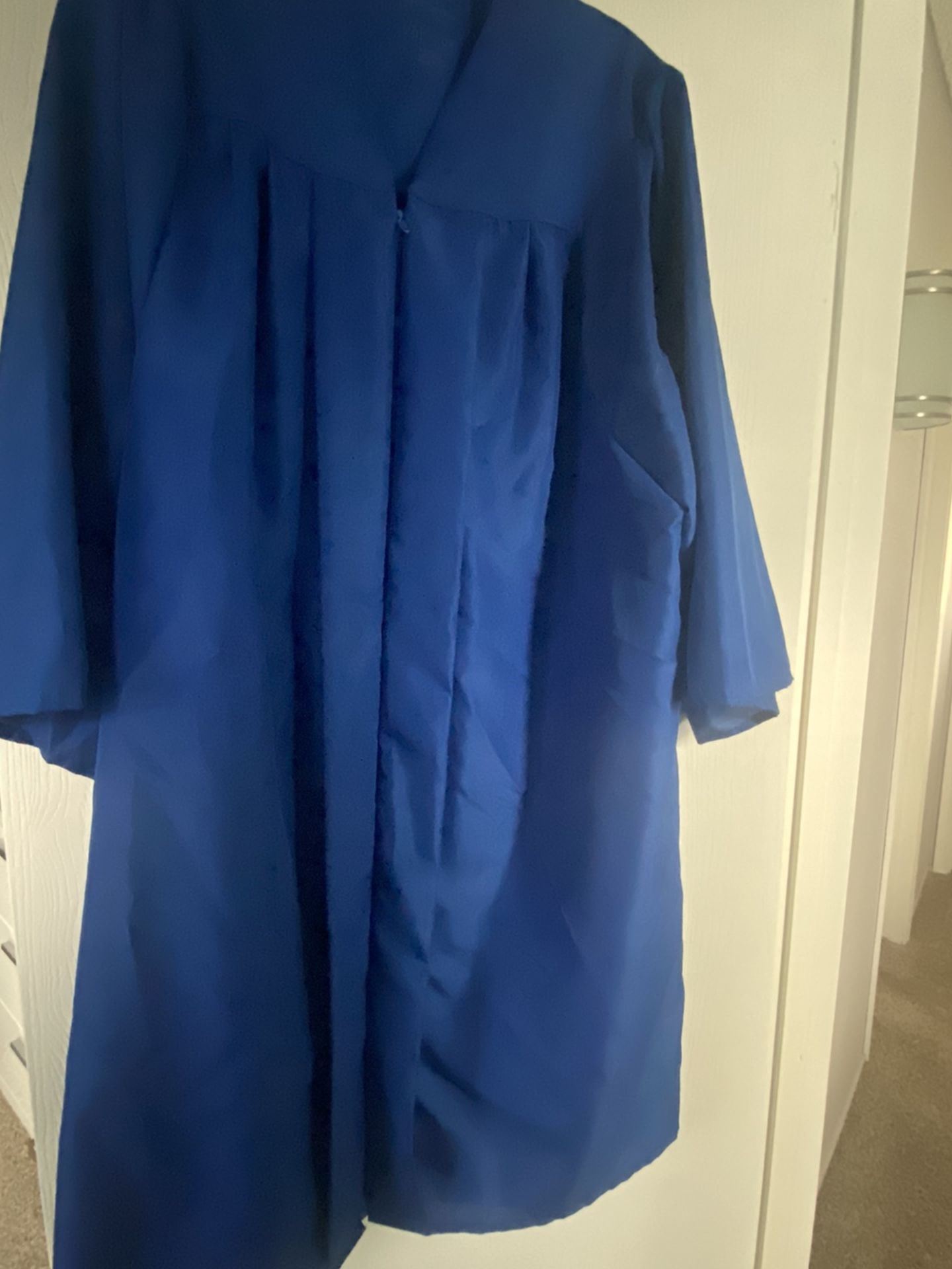 Blue Graduation Gown