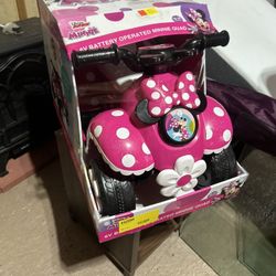 2 Ride on Minnie  cars