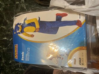 Sonic the Hedgehog Kids Costume Child Large 12-14